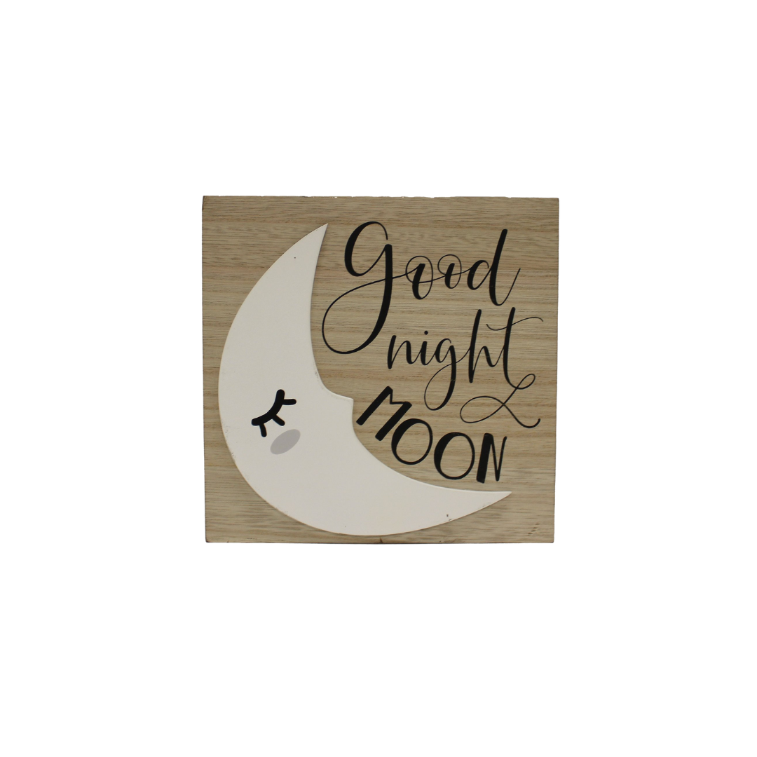 Good Night Moon MDF Block 8x8"