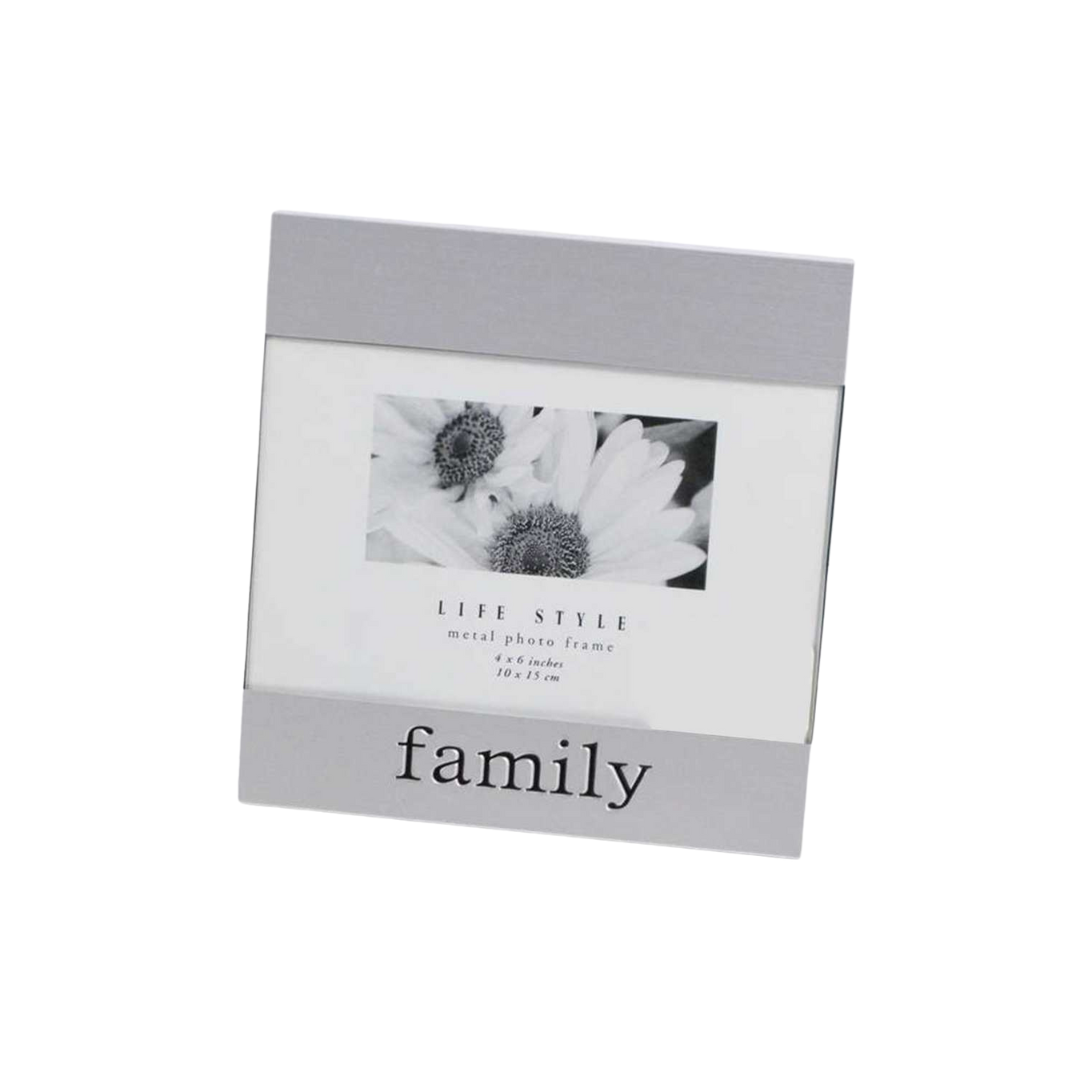 Family Photo Frame 4x6"