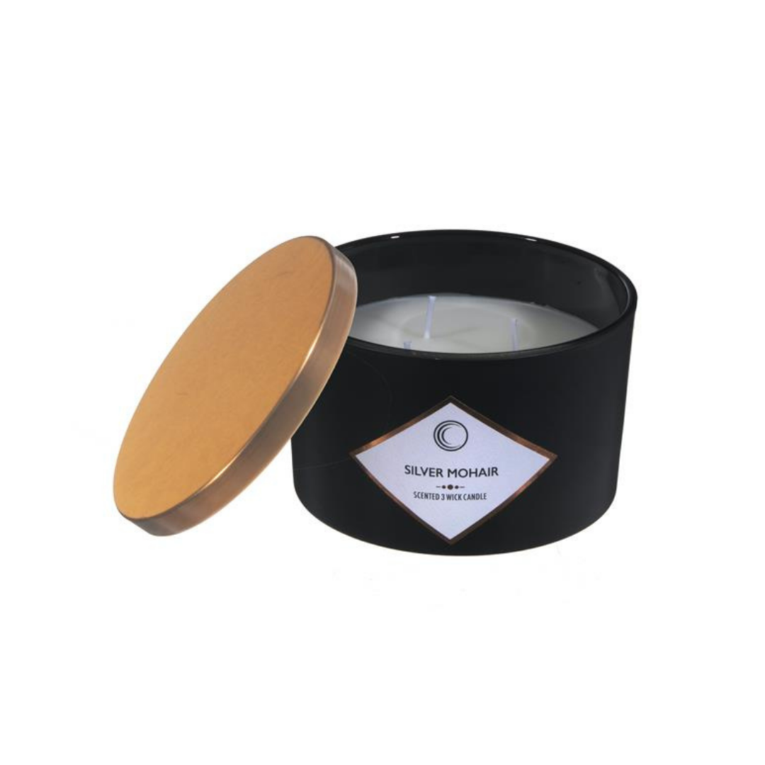 Silver Mohair Scented Candle