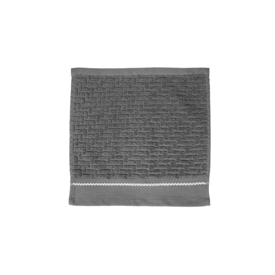 Luxury Stitch Towel Cool Grey