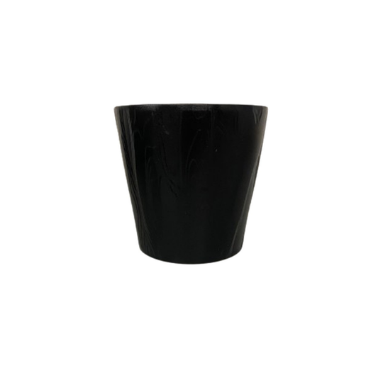 Black Geo Ceramic Planter