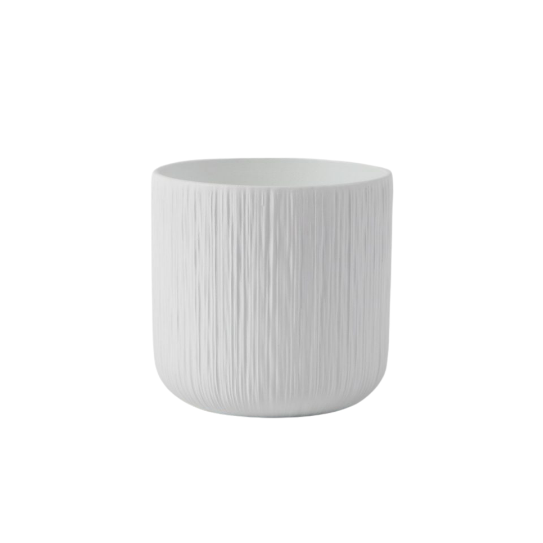 White Gen Ceramic Planter