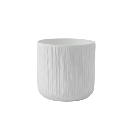 White Gen Ceramic Planter