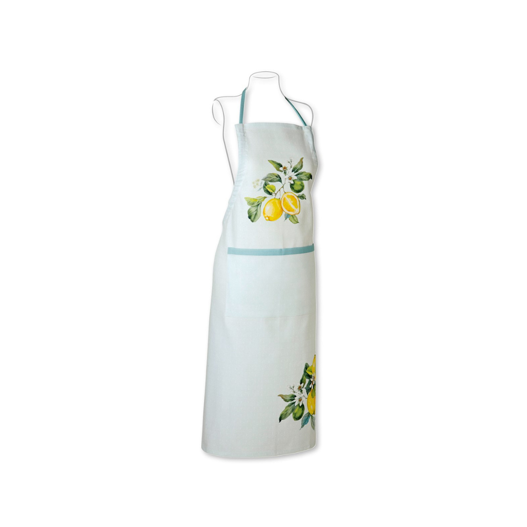 Lemon Wreath Deluxe Apron 40x28"