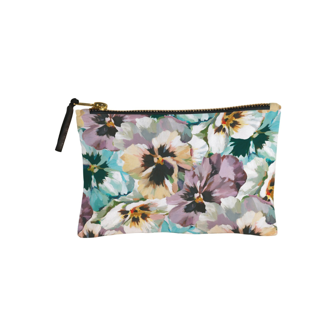 Martha Zippered Essentials Bag 6.75x8.75"