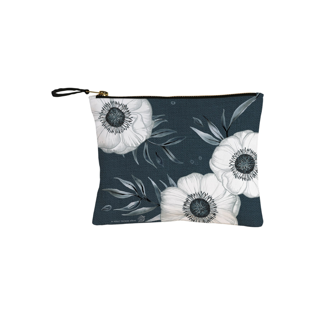 Holly Flower Tote Bag & Essentials Bag Set