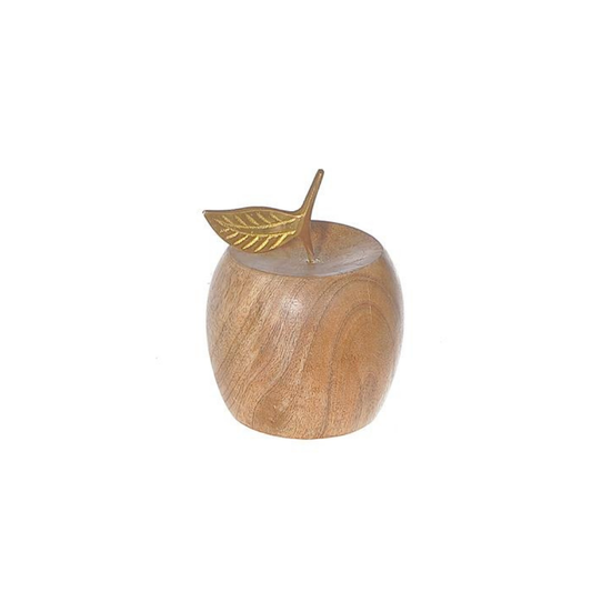 Mango Wood Decorative Apple