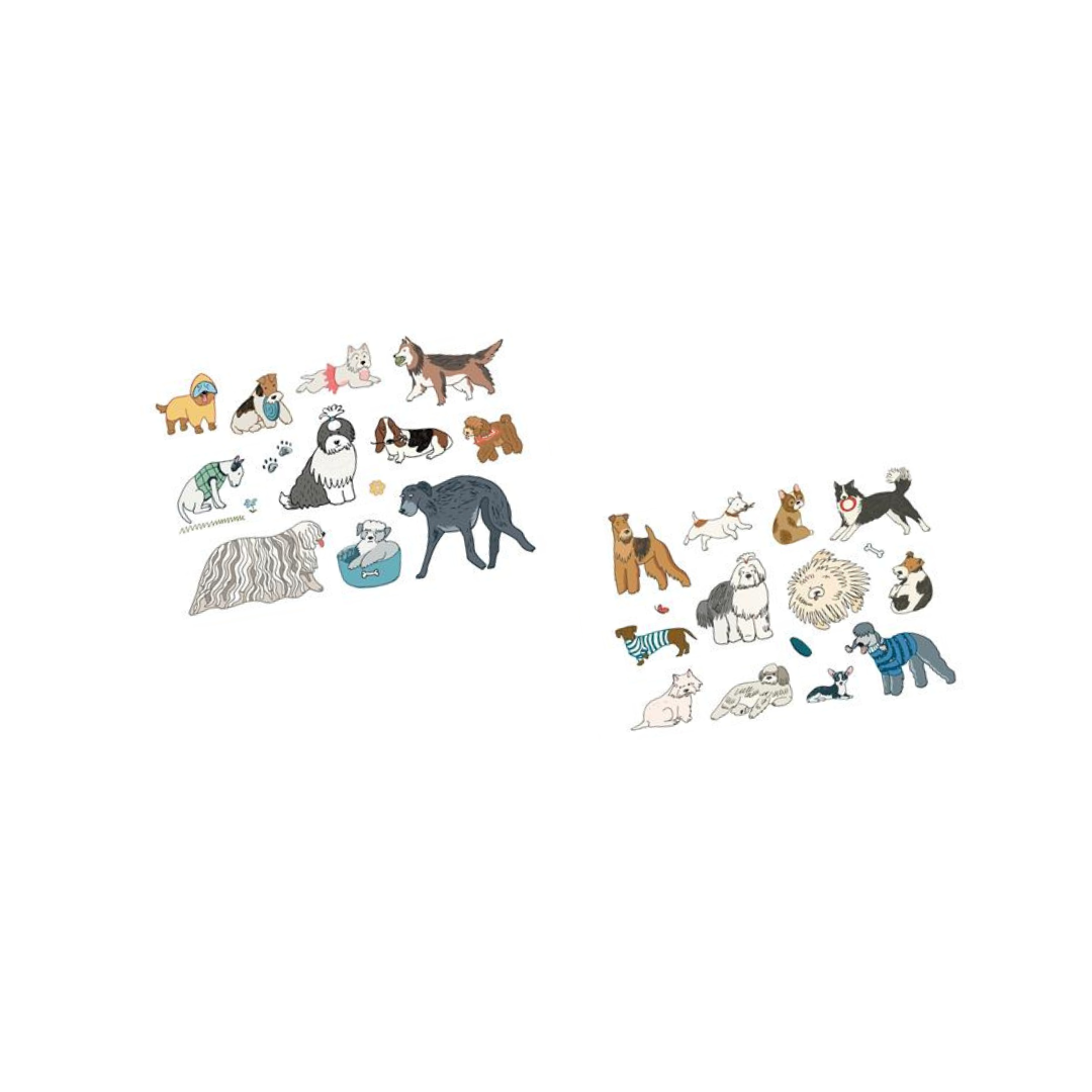 Dogs Set/2 Swedish Dish Cloths