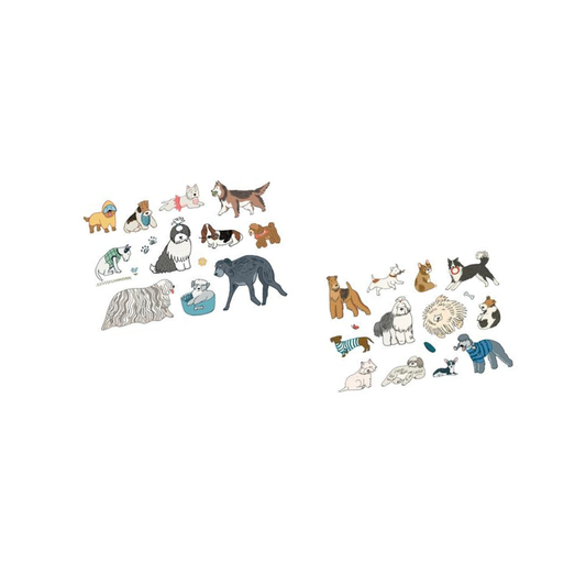 Dogs Set/2 Swedish Dish Cloths