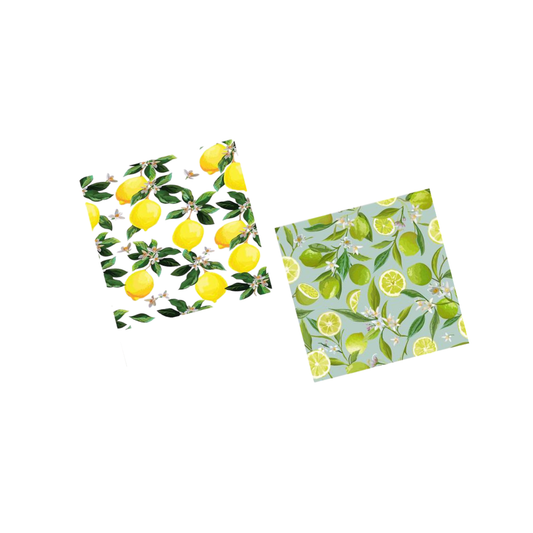 Limes & Lemons Set/2 Swedish Dish Cloths