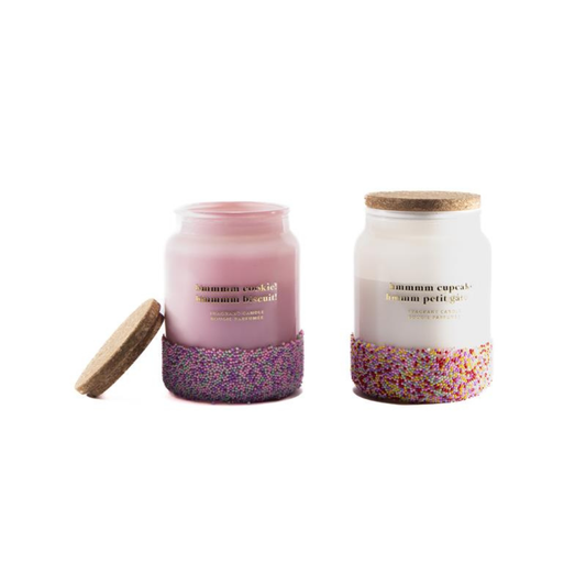 16oz. Glass Jar Scented Candle with Cork Lid