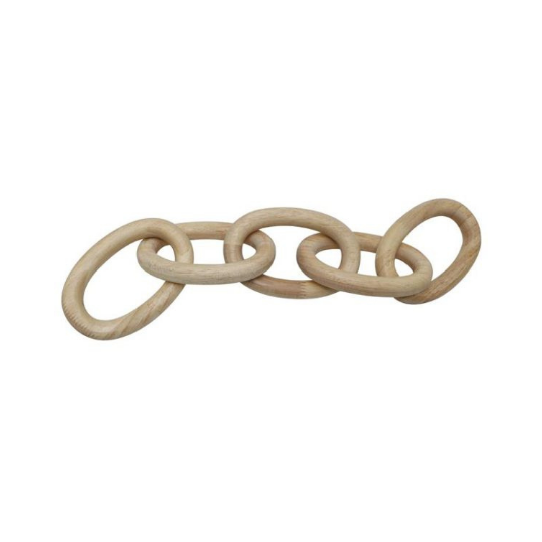 Wooden Table Top Oval Chain