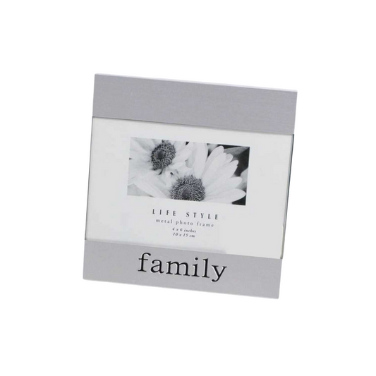 Family Photo Frame 4x6"