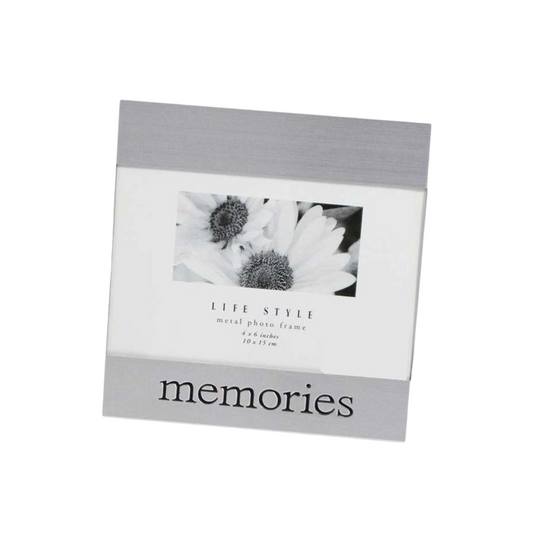 Memories Photo Frame 4x6"