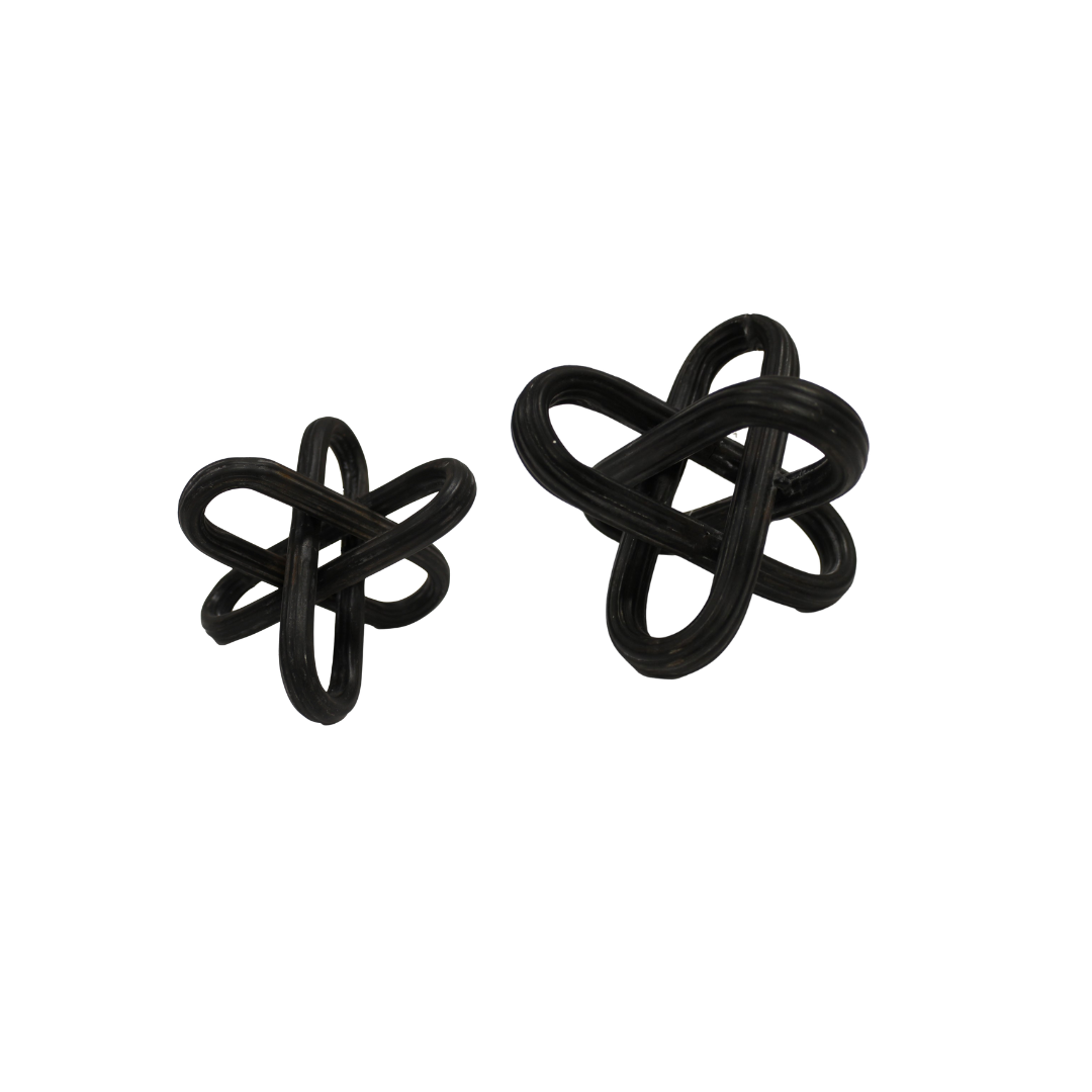 Black Metal Chain Link Table Topper