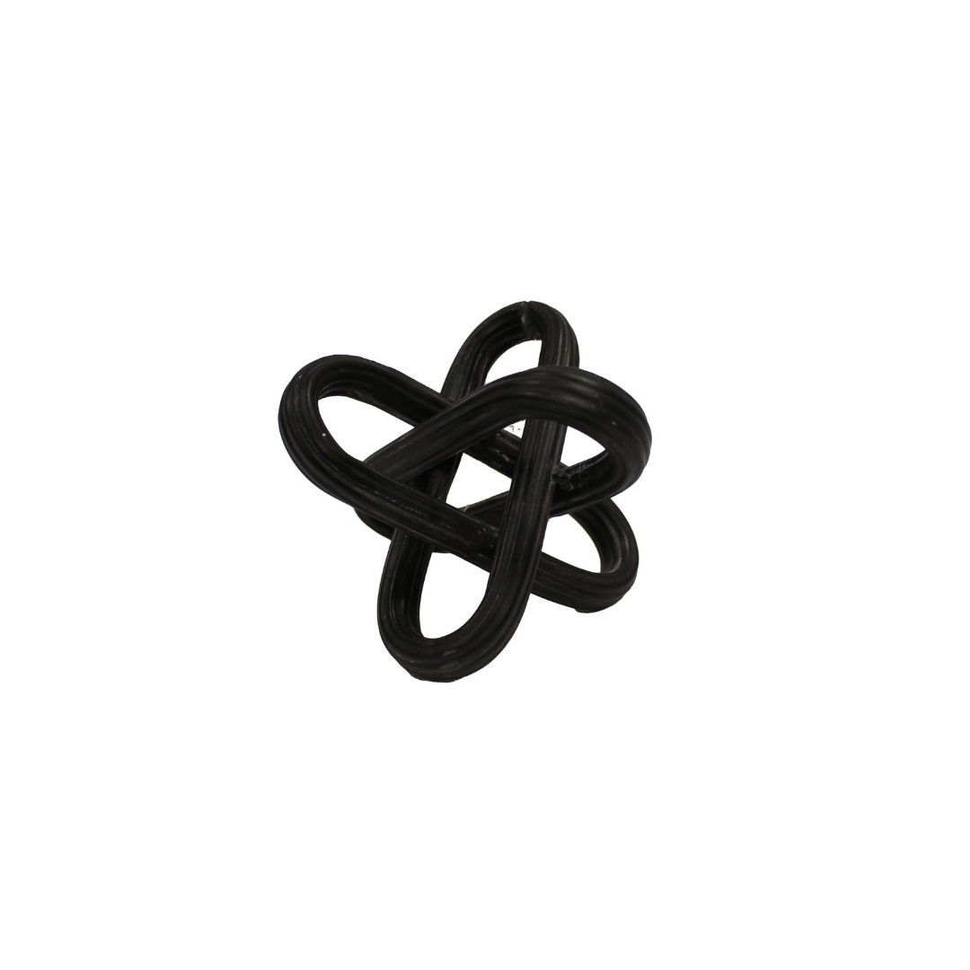 Black Metal Chain Link Table Topper