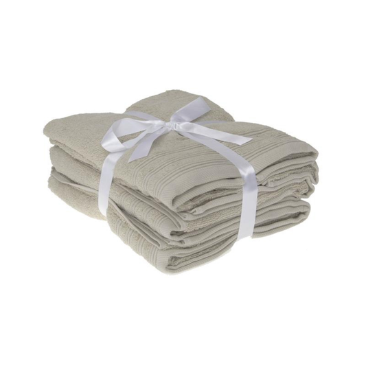 Stone Bath and Hand Towel Set of 4pc.