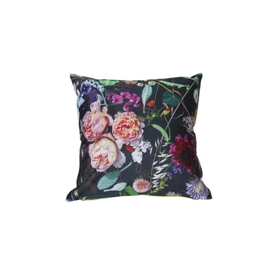 Multi Floral Outdoor Waterproof Cushion 18x18"