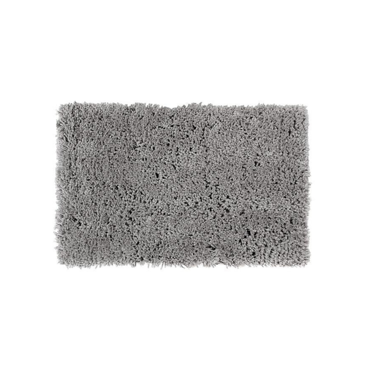 Grey Shaggy Bath Mat 20x32"