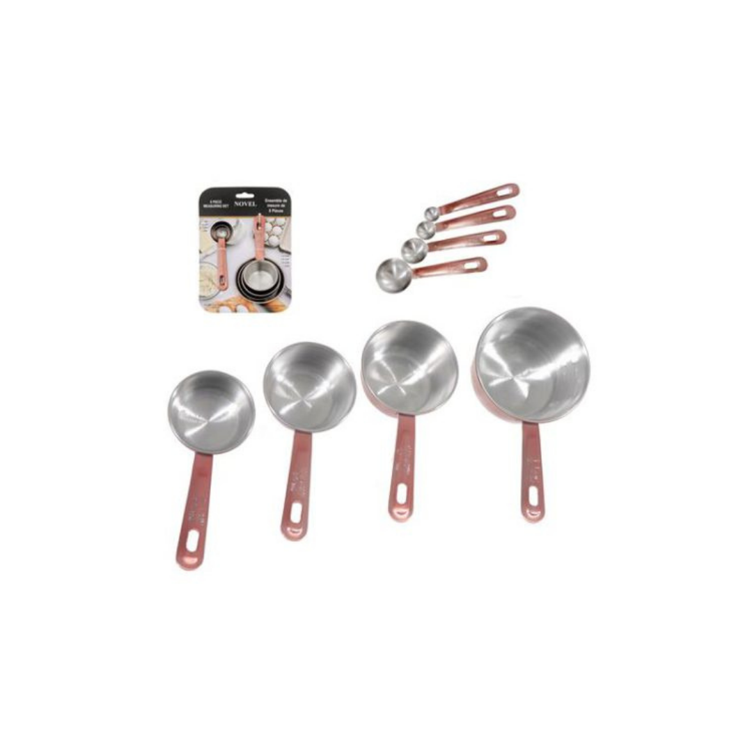 Metallic Rose 8pc. Measuring Set