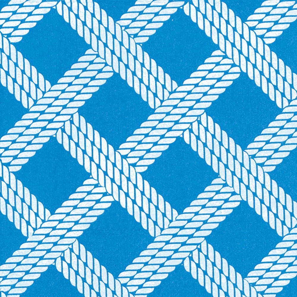 IHR Paper Napkins Sailor's Rope Blue Pack/20 6.5x6.5"