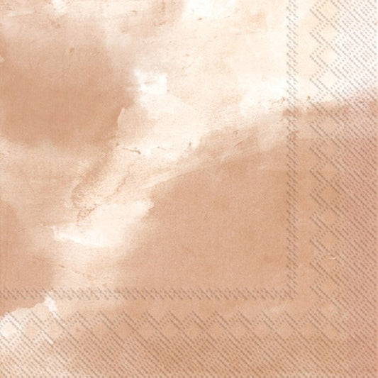 IHR Paper Napkins Nilay Terracotta Pack/20 6.5x6.5"