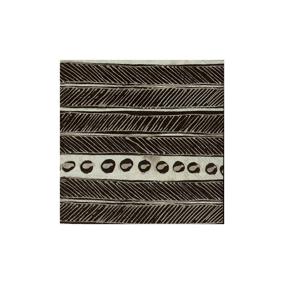 IHR Paper Napkins Tara Linen Pack/20 6.5x6.5"