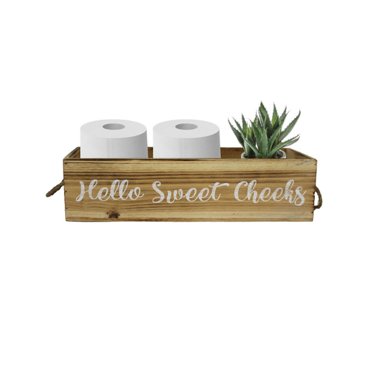 Bathroom Caddy - Hello Sweet Cheeks