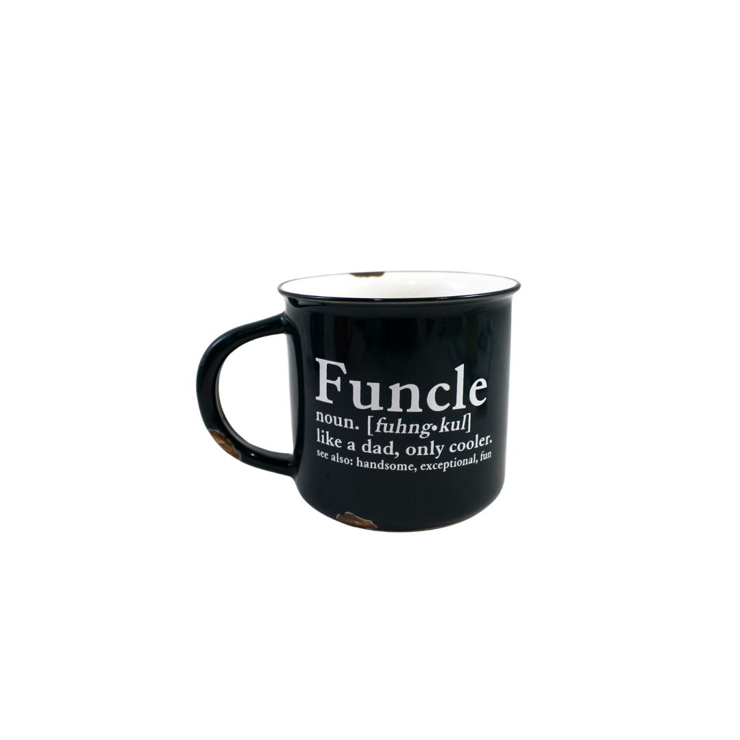 Funcle 14oz. Ceramic Mug